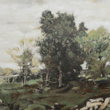 Natura Verde Framed Canvas