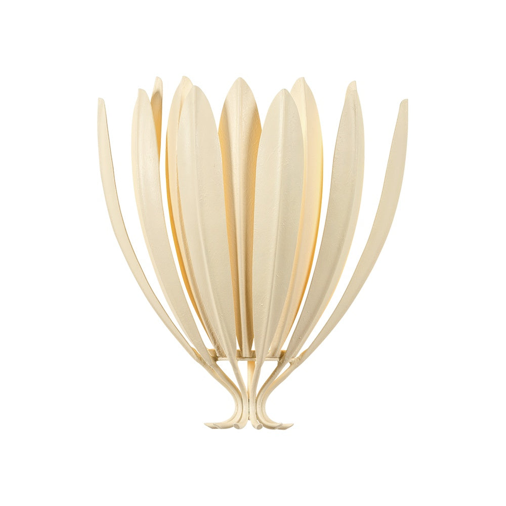 Whitfield Wall Sconce, Cream Plaster
