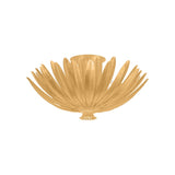Whitfield Semi Flush LIGHTING - Semi Flush Hudson Valley Lighting Vintage Gold Leaf