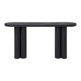 Ramon Console Table FURNITURE - console table Renwil Black
