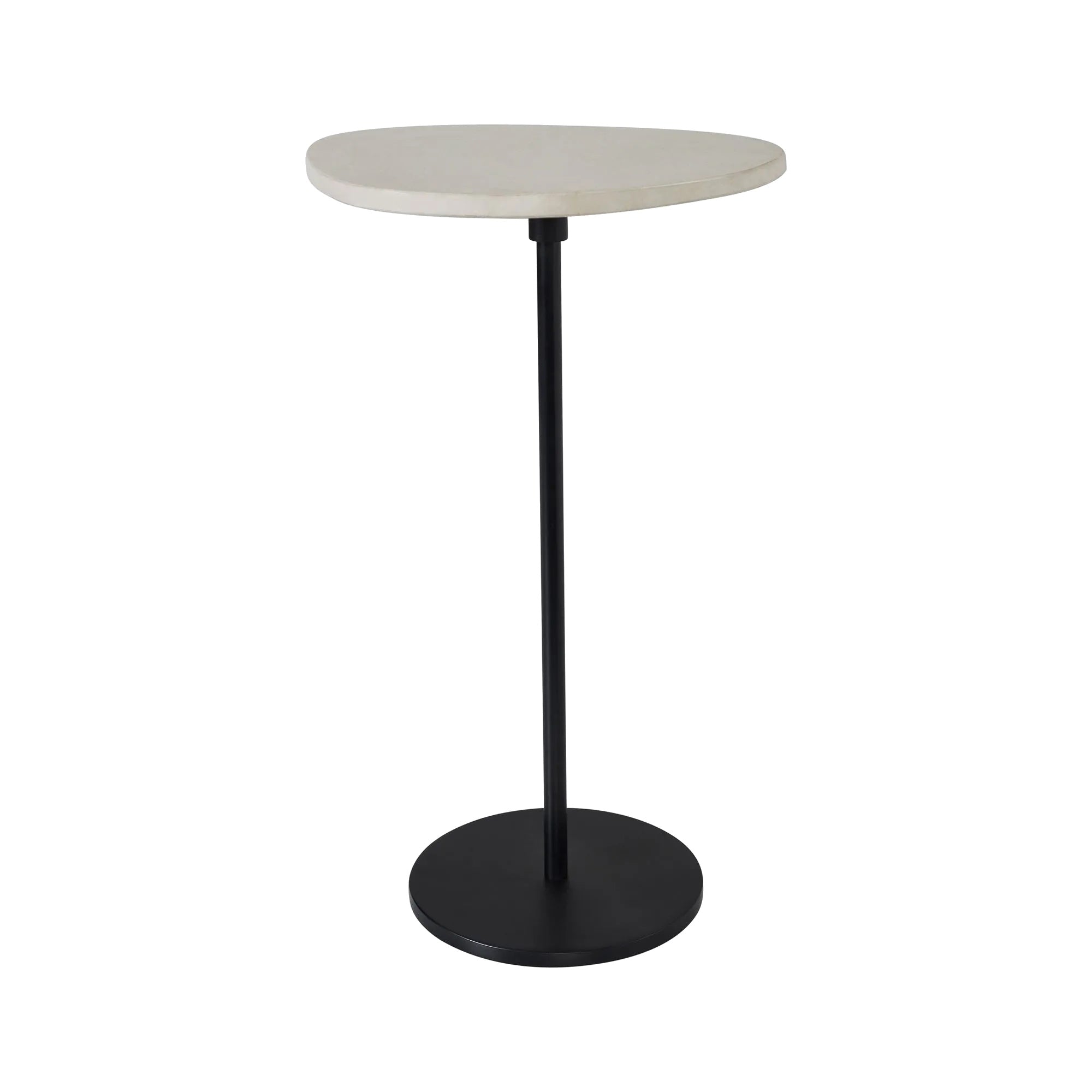 Adelaide Side Table FURNITURE - end table Renwil Botticino Beige
