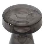 Livia Tinted Glass Side Table 4 - c - FURNITURE - accent table - metal Renwil