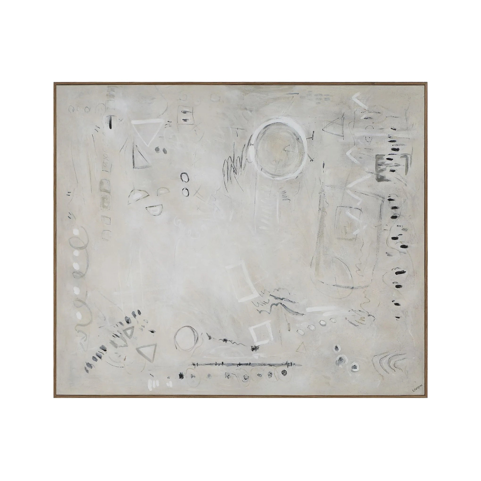 "Rehms" Framed Canvas ARTWORK - painting Renwil