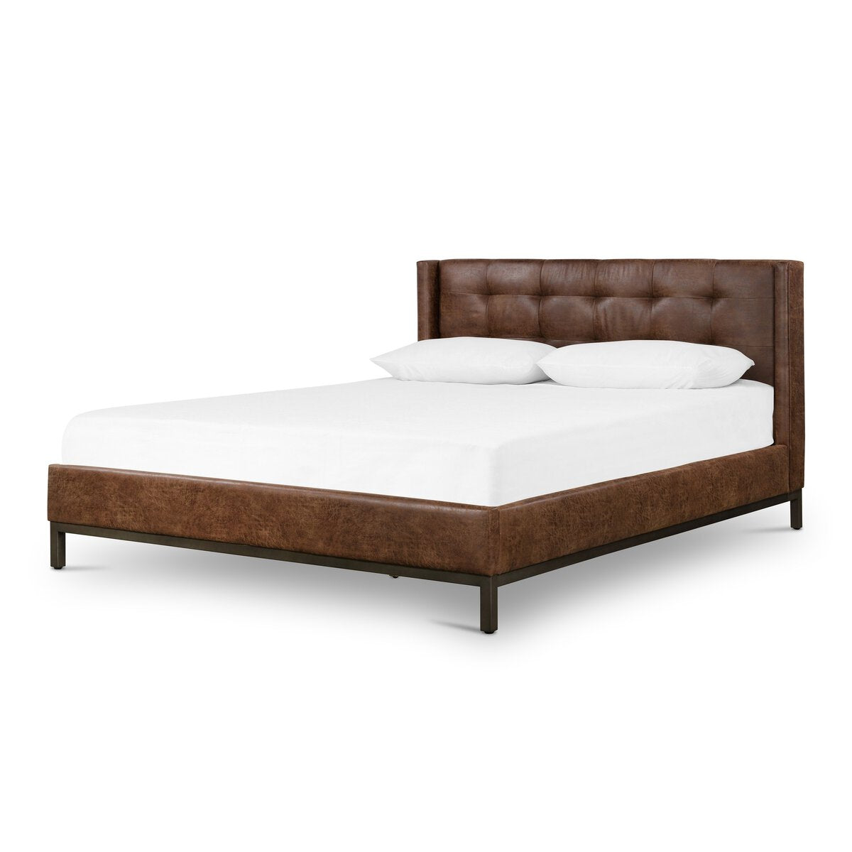 Newhall Bed 13 - FURNITURE - bed Four Hands