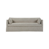 Natural Maddy 90" Slipcover Sofa