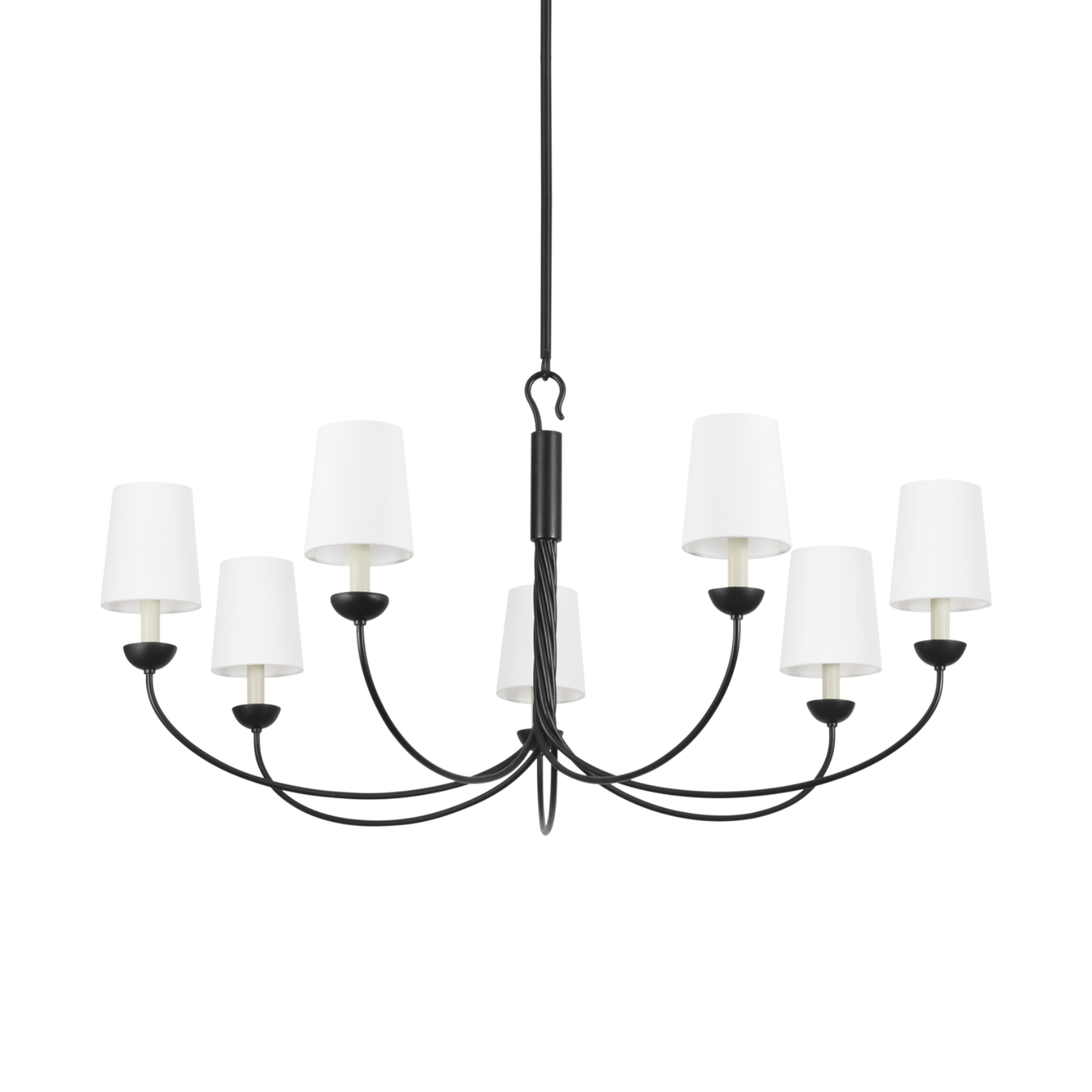 Montpelier Chandelier - Large LIGHTING - chandelier Hudson Valley Lighting Aged Iron