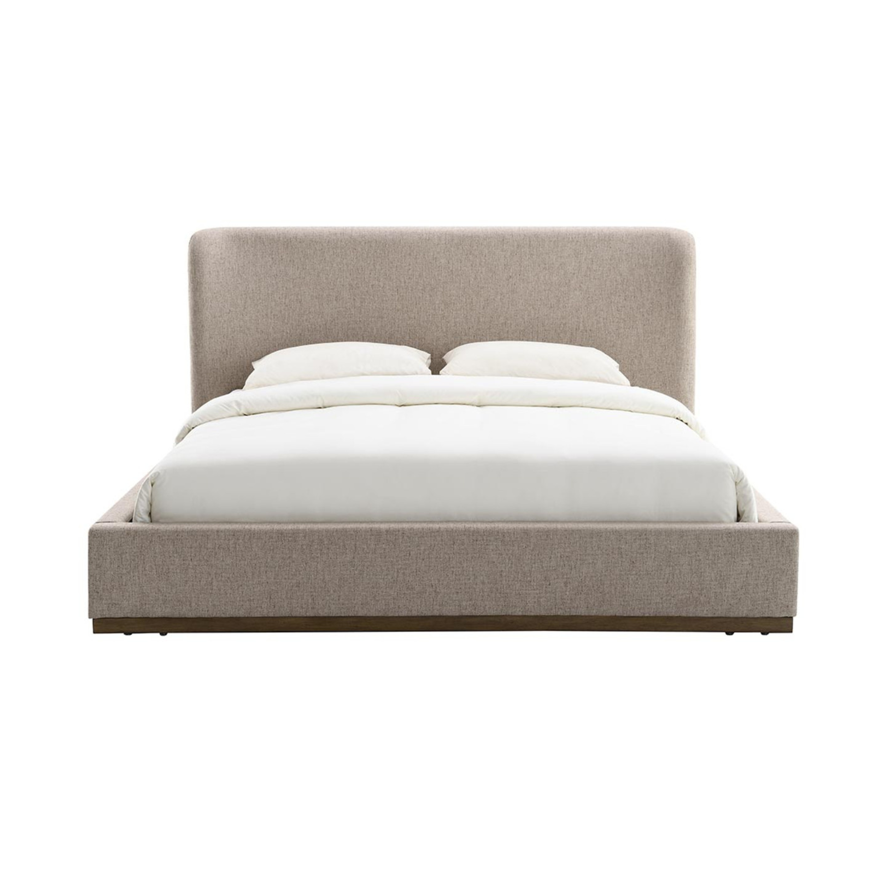 DISCONTINUED - Finley Short Bed 13 - FURNITURE - bed Style In Form King Perfect Taupe
