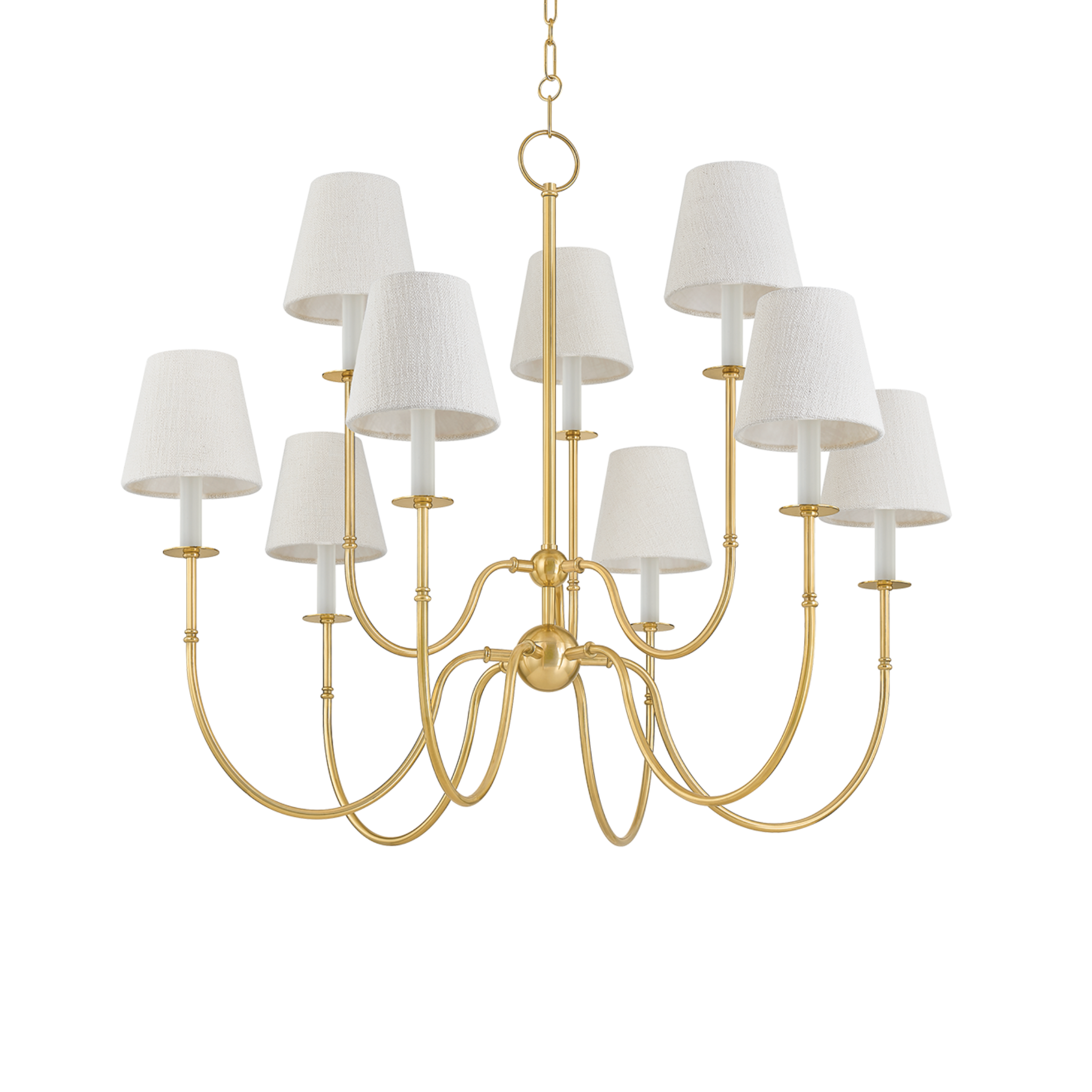 Amina Chandelier LIGHTING - chandelier Hudson Valley Lighting Large