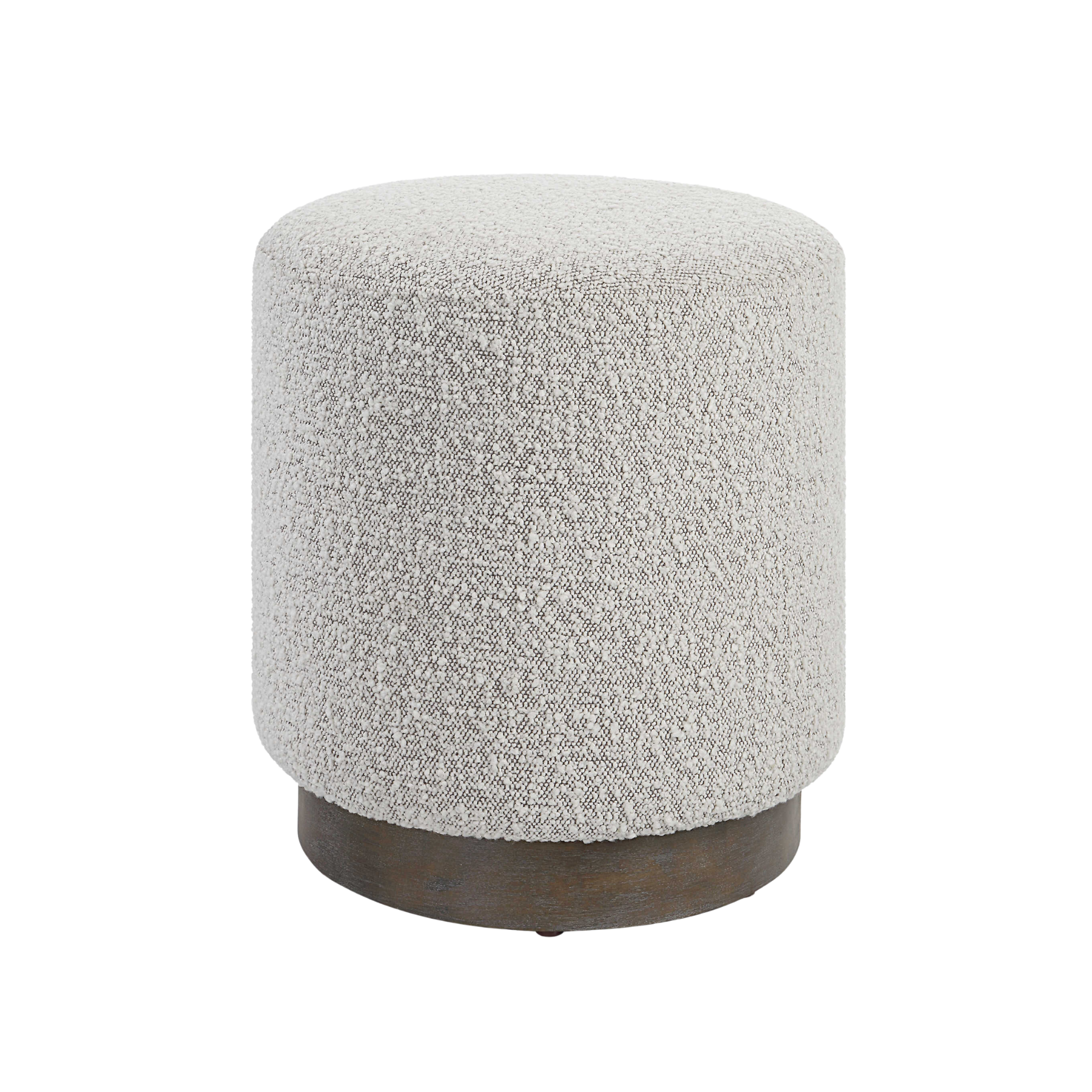 Aviana Ottoman 6 - FURNITURE - ottoman Uttermost Grey Boucle