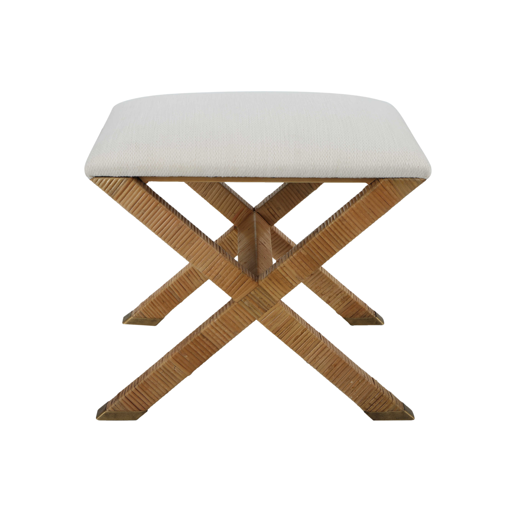 Taffeta Small Bench 6 - FURNITURE - ottoman Uttermost