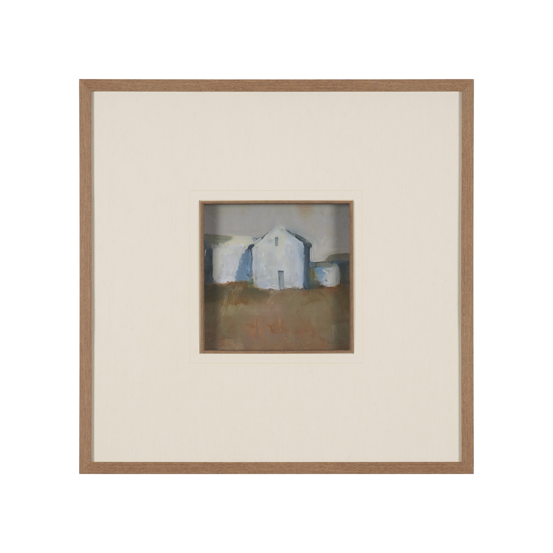 "Empty House" Framed Art Print ARTWORK - framed print Mercana