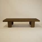 Rory Coffee Table/Bench 4 - a - FURNITURE - coffee table - rectangle Hauer Market Aged Brown