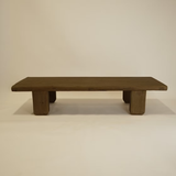 Rory Coffee Table/Bench 4 - a - FURNITURE - coffee table - rectangle Hauer Market Aged Brown