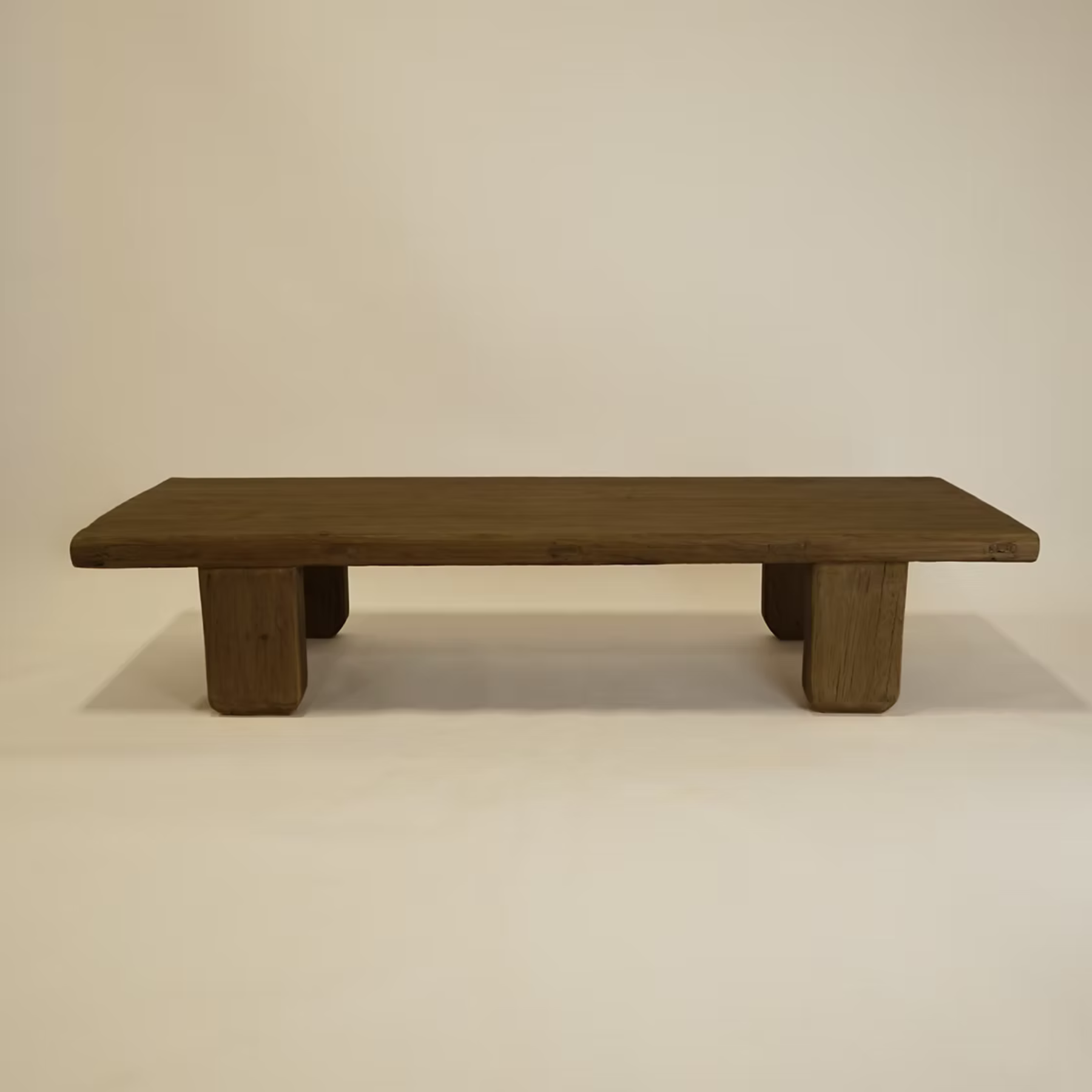 Rory Coffee Table/Bench 4 - a - FURNITURE - coffee table - rectangle Hauer Market Aged Brown