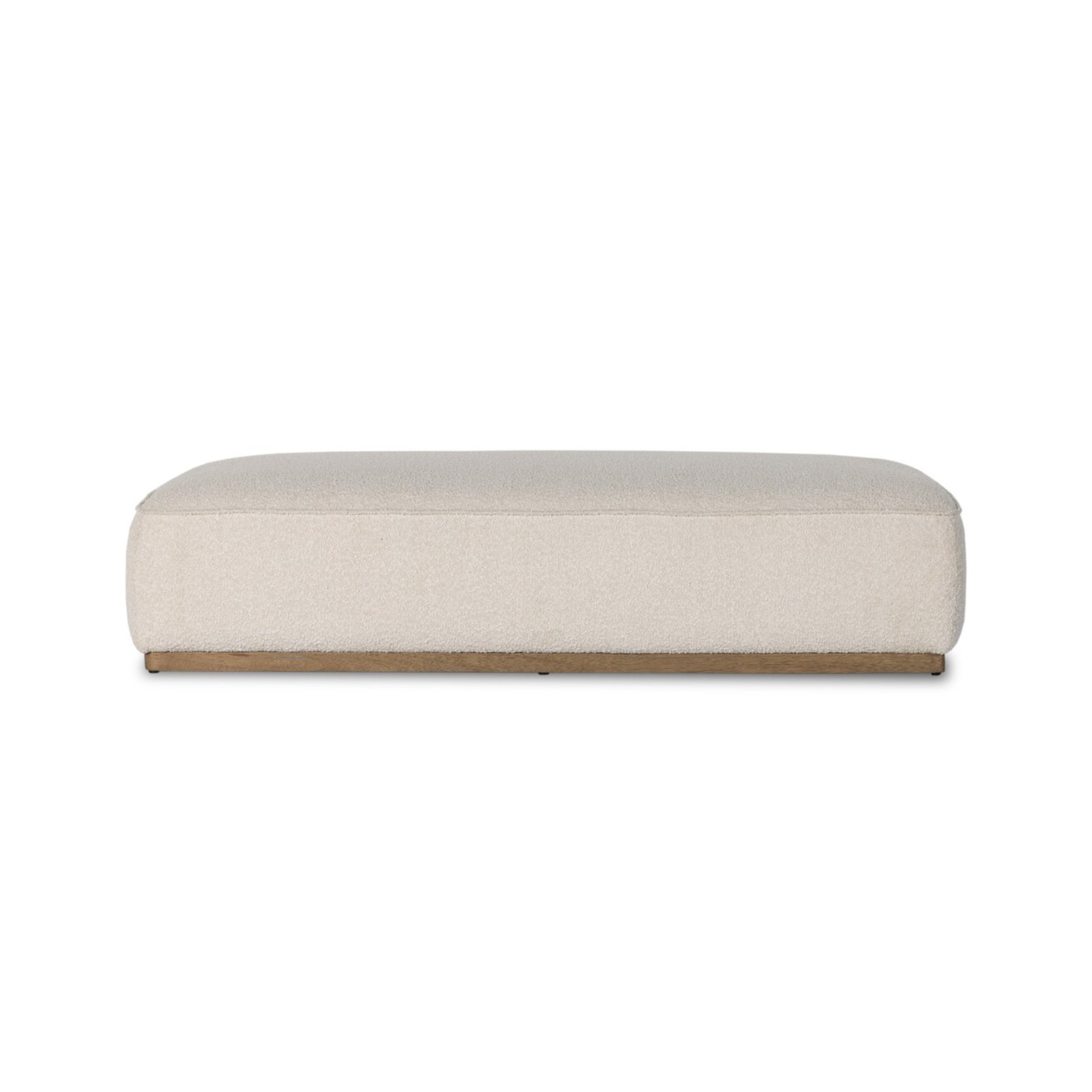 Sinclair Cocktail Ottoman Ottomans Four Hands Knoll Natural