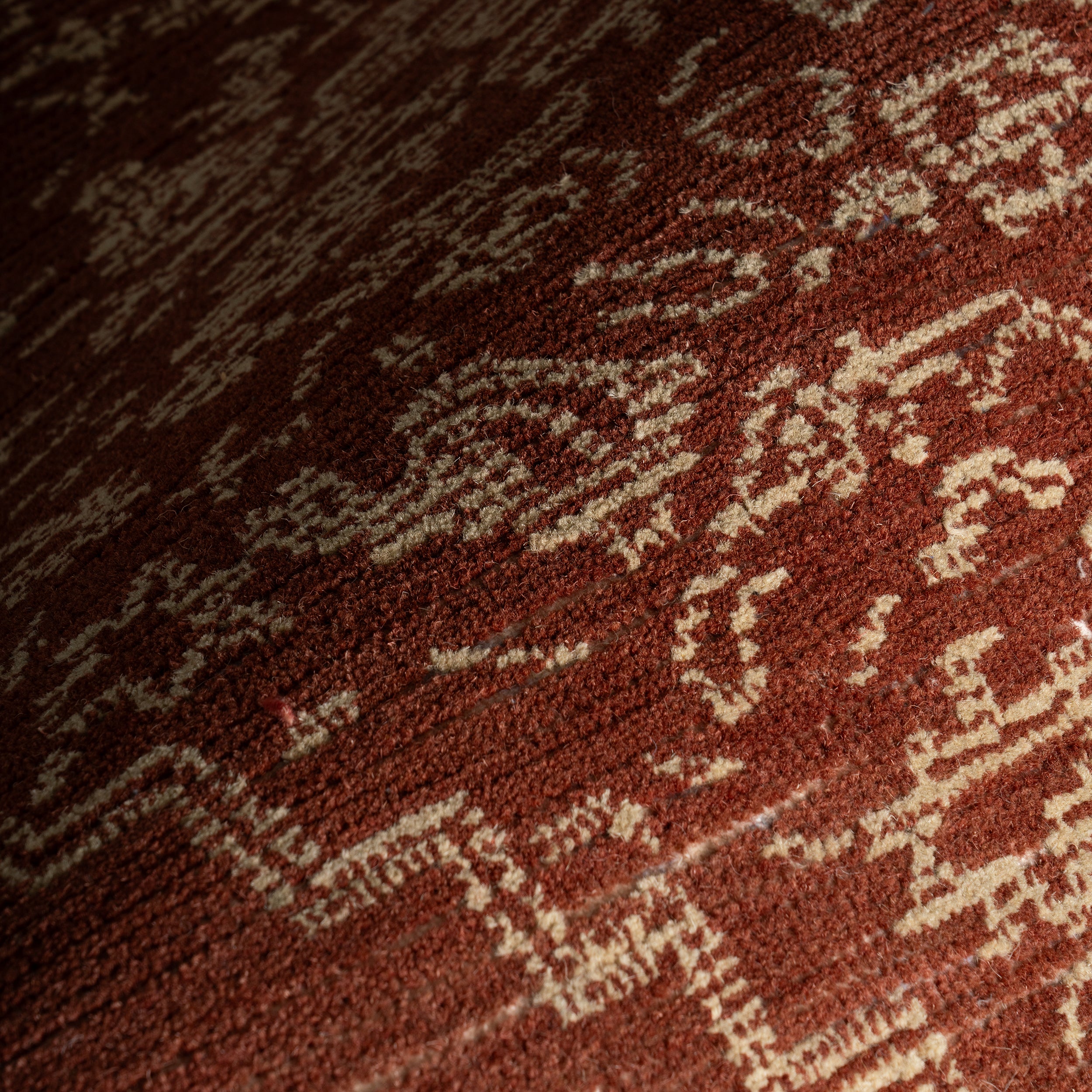 Quenl Vintage Handmade Wool Rug RUGS - wool Dash & Albert