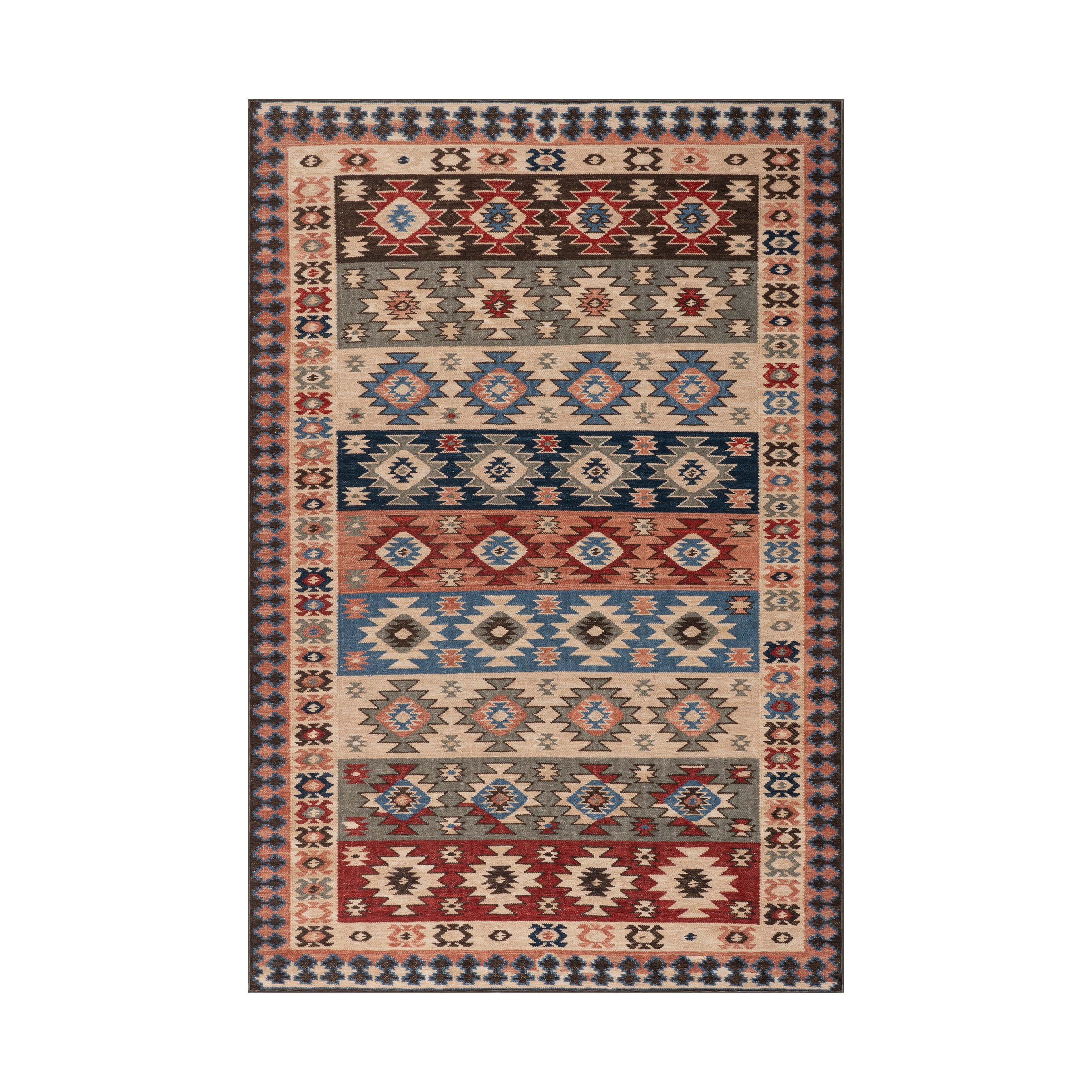 Balsam Kilim Machine Washable Rug RUGS - synthetic Dash & Albert 2' x 3'