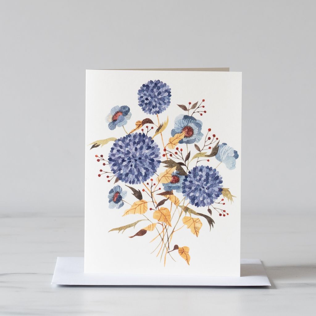Hydrangea Bouquet Card