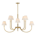 Penny 8 Light Chandelier LIGHTING - Chandelier Uttermost