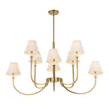 Penny 8 Light Chandelier LIGHTING - Chandelier Uttermost