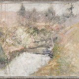 "1890 Hemlock Pond" Framed Art Print