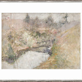 "1890 Hemlock Pond" Framed Art Print