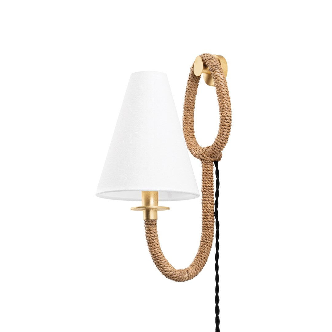 Deaver Plug-In Wall Sconce LIGHTING - sconce Hudson Valley Lighting
