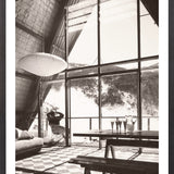 "Ski Cabin C.1966" Framed Art Print