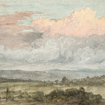 "Hudson River School - Hudson Valley Clouds 1870" Framed Art Print ARTWORK - framed print Celadon Art Large Gallery Wrap Canvas None