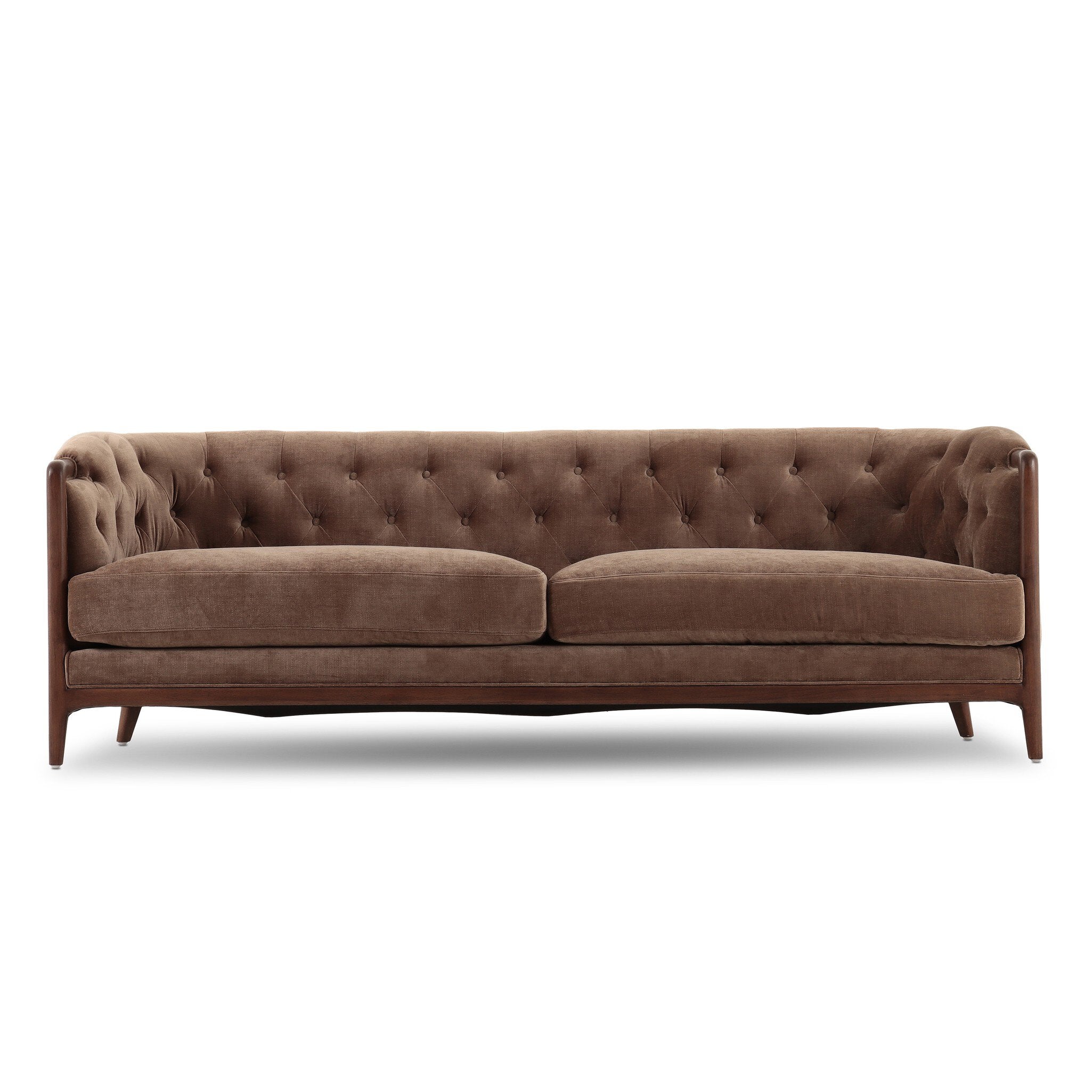 Ellsworth 78"-91" Sofa FURNITURE - sofa Four Hands Altair Mushroom 91"