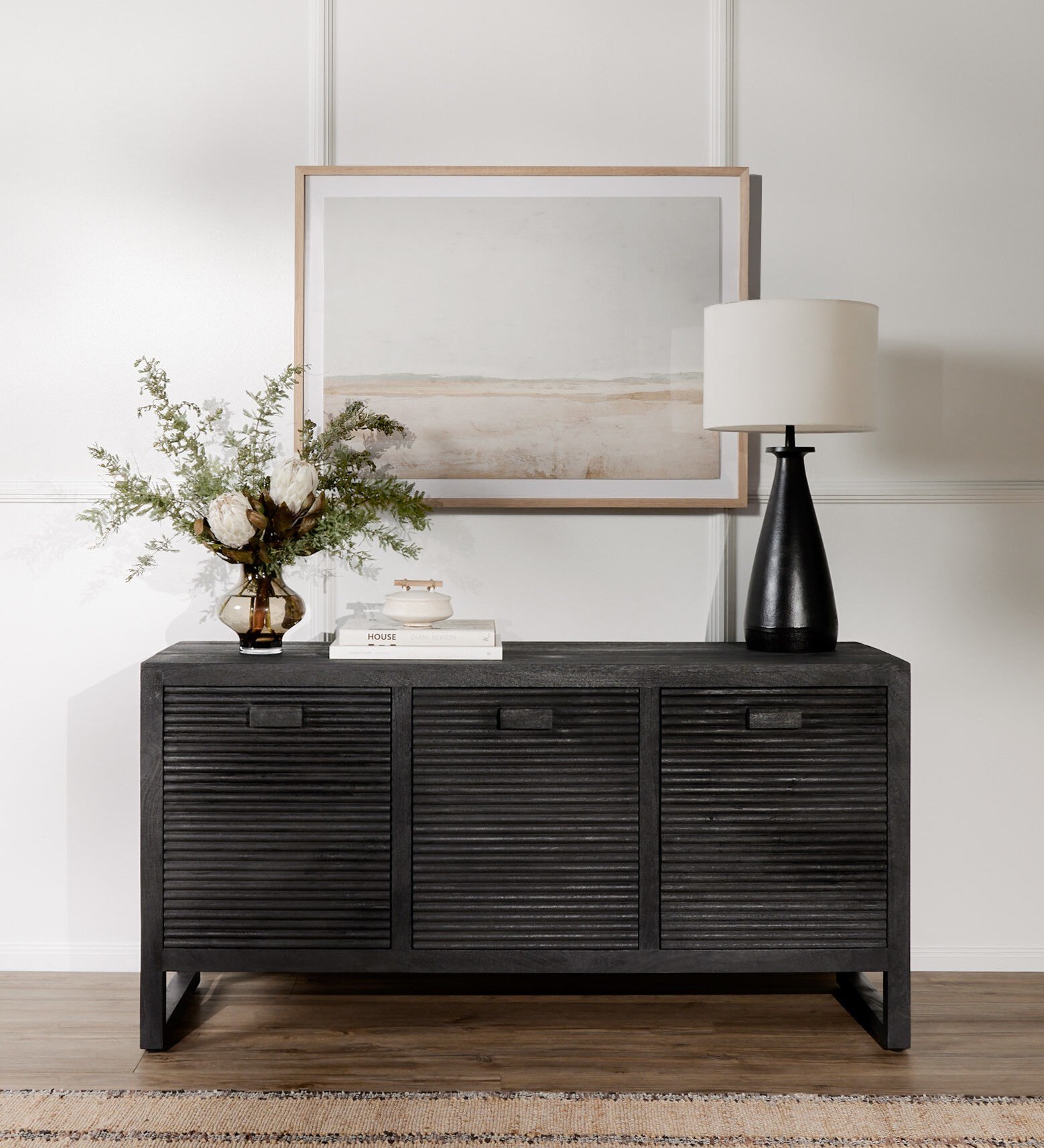 Lorena Media Console 21 - FURNITURE - console table Four Hands