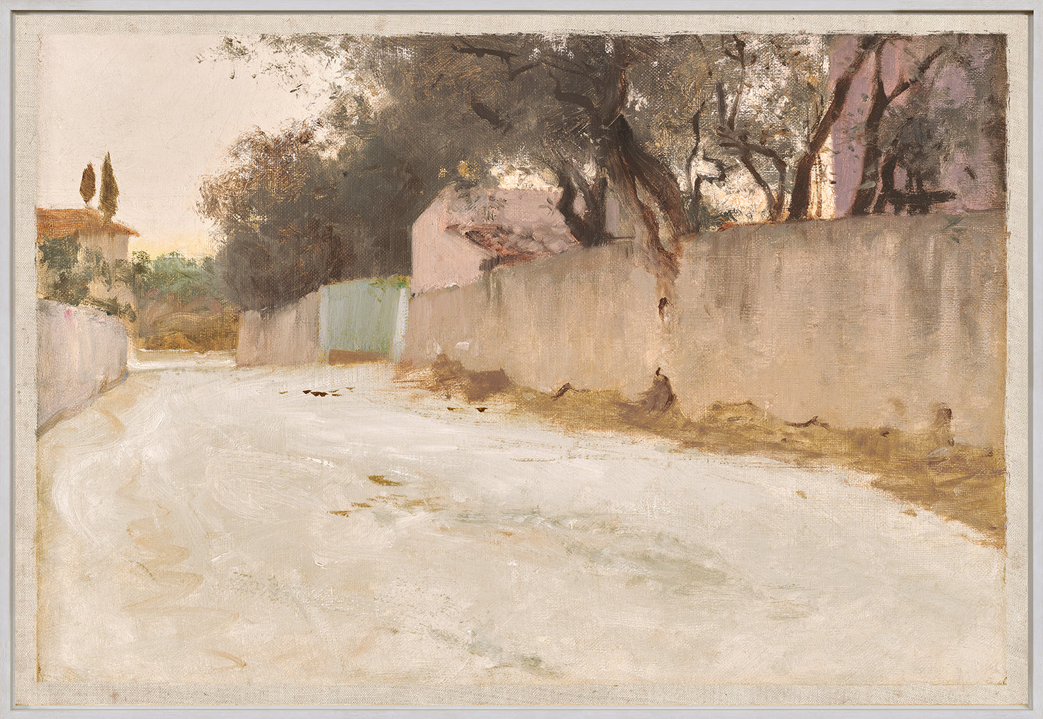 "Southern Road C.1878" Framed Art Print ARTWORK - framed print Celadon Art Large Framed Canvas