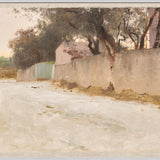 "Southern Road C.1878" Framed Art Print ARTWORK - framed print Celadon Art Large Framed Canvas