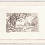 "Landscape Sketch I C.1892 " Framed Art Print ARTWORK - framed print Celadon Art