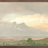 "Hudson River School - Clouds Over the Hills 1865" Framed Art Print ARTWORK - framed print Celadon Art Large Canvas On Board Dark Wood