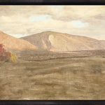 "Hudson River School - Mount Katahdin 1870" Framed Art Print ARTWORK - framed print Celadon Art Large Canvas On Board Black