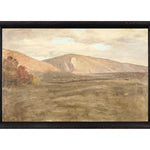 "Hudson River School - Mount Katahdin 1870" Framed Art Print ARTWORK - framed print Celadon Art Medium Canvas On Board Black