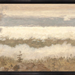 "Hudson River School - Clouds from the Catskills 1870" Framed Art Print ARTWORK - framed print Celadon Art Large Canvas On Board Black