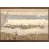 "Hudson River School - Clouds from the Catskills 1870" Framed Art Print ARTWORK - framed print Celadon Art Medium Canvas On Board Dark Wood
