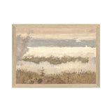 "Hudson River School - Clouds from the Catskills 1870" Framed Art Print ARTWORK - framed print Celadon Art Small Canvas On Board Light Wood