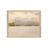 "Hudson River School - Lake Katahdin 1870" Framed Art Print