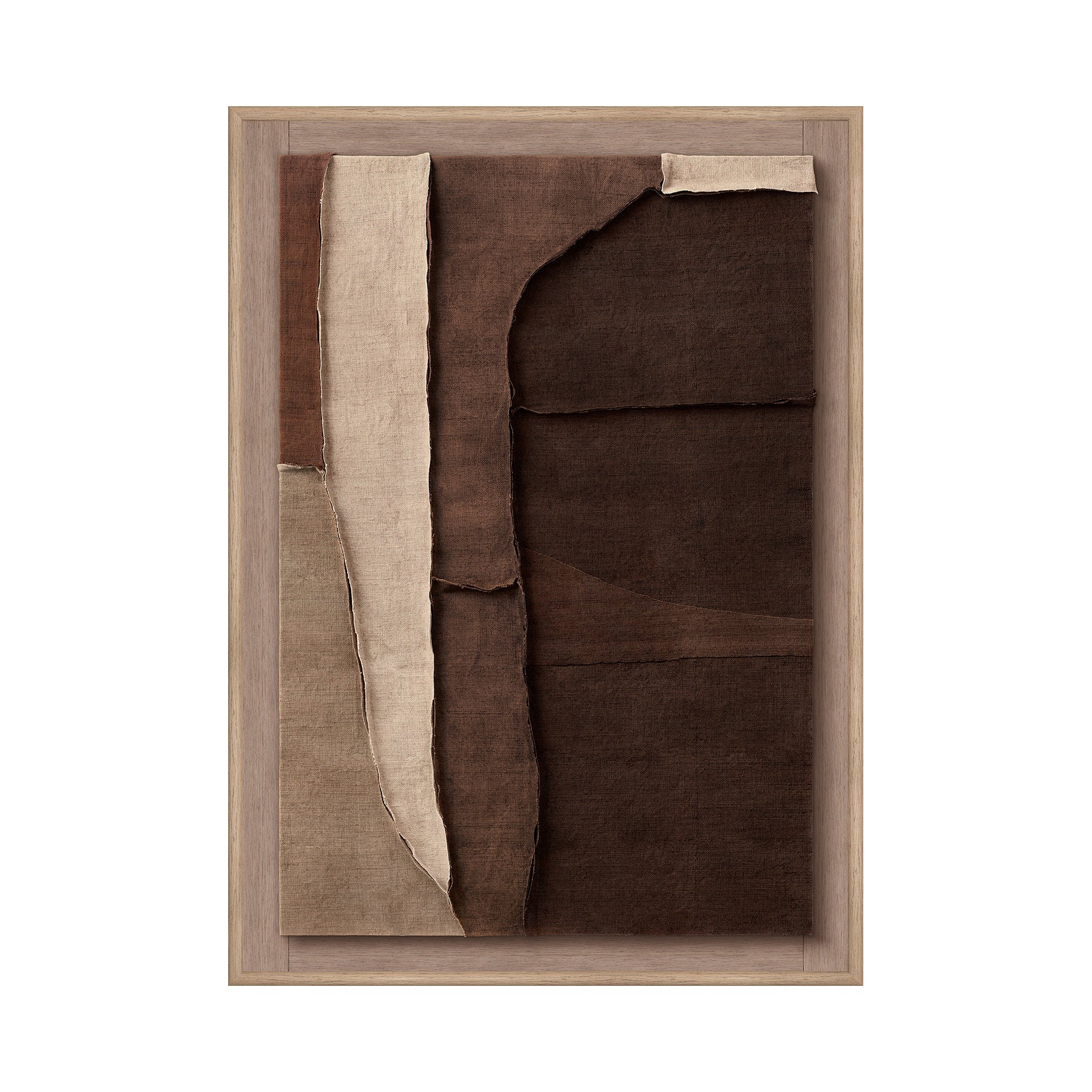 FLOOR MODEL - "Melange II" Framed Art Print ARTWORK - in store Celadon Art Large Glass Framed