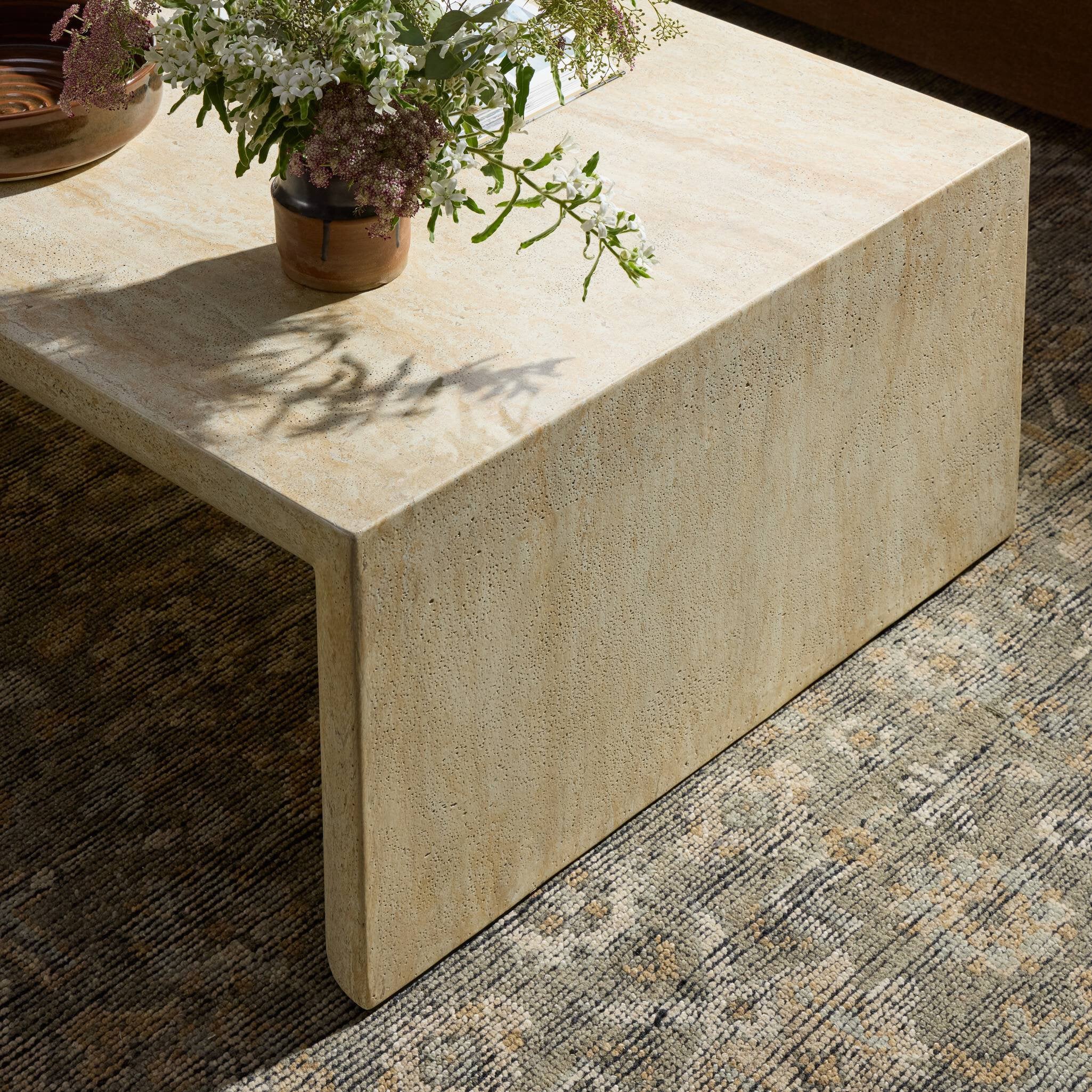 Brad Coffee Table FURNITURE - coffee table Four Hands