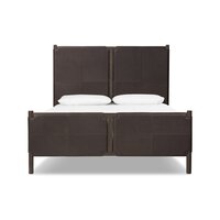 Salado Bed FURNITURE - bed Four Hands Queen Heirloom Cigar