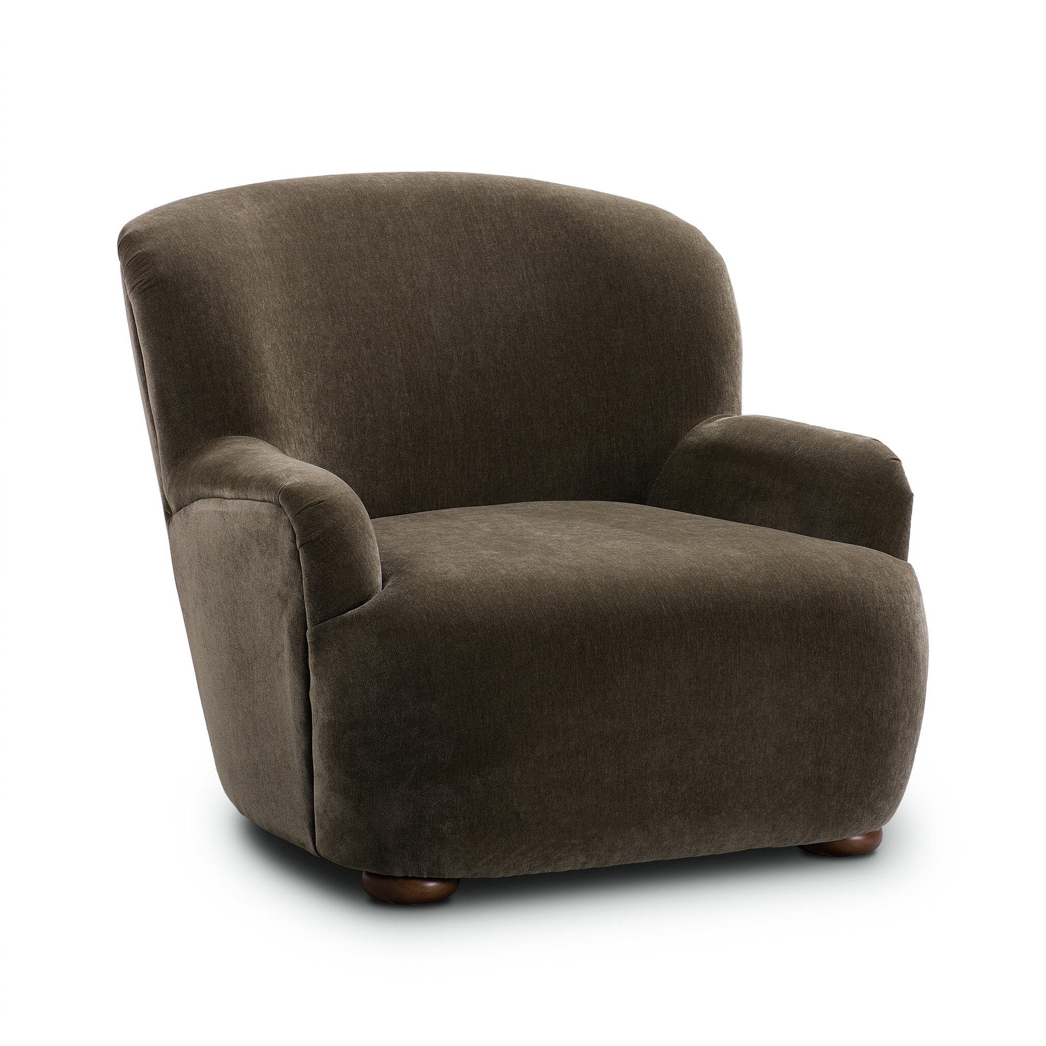 DISCONTINUED - Kadon Chair FURNITURE - lounge chair Four Hands Malmo Olive