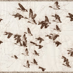 "Flock in Flight" Framed Art Print ARTWORK - framed print Celadon Art Canvas On Board