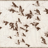 "Flock in Flight" Framed Art Print ARTWORK - framed print Celadon Art Canvas On Board