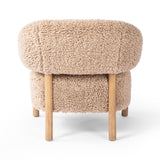 FLOOR MODEL - Brodie Chair - Andes Toast FURNITURE - chairs Four Hands