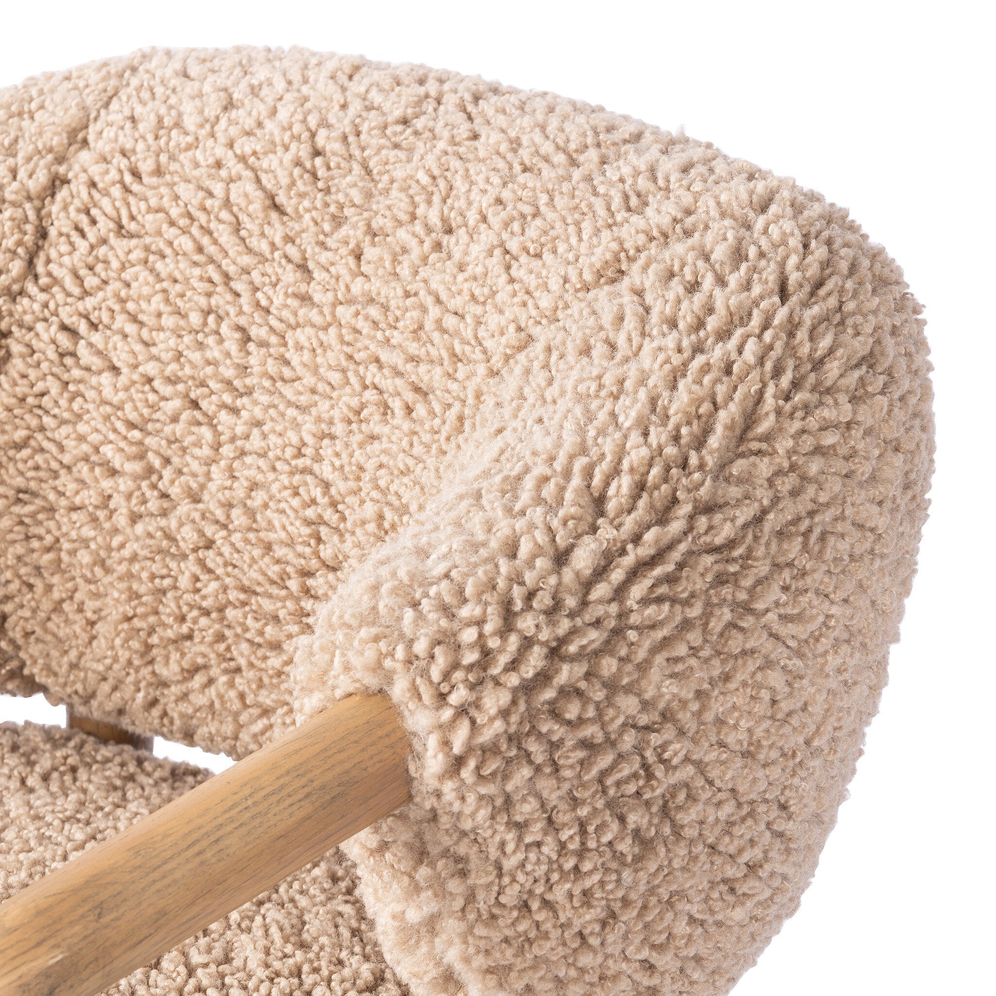 FLOOR MODEL - Brodie Chair - Andes Toast FURNITURE - chairs Four Hands