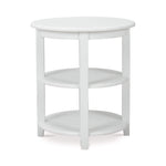 Luna Round 3 Tier Side Table FURNITURE - side table Bramble